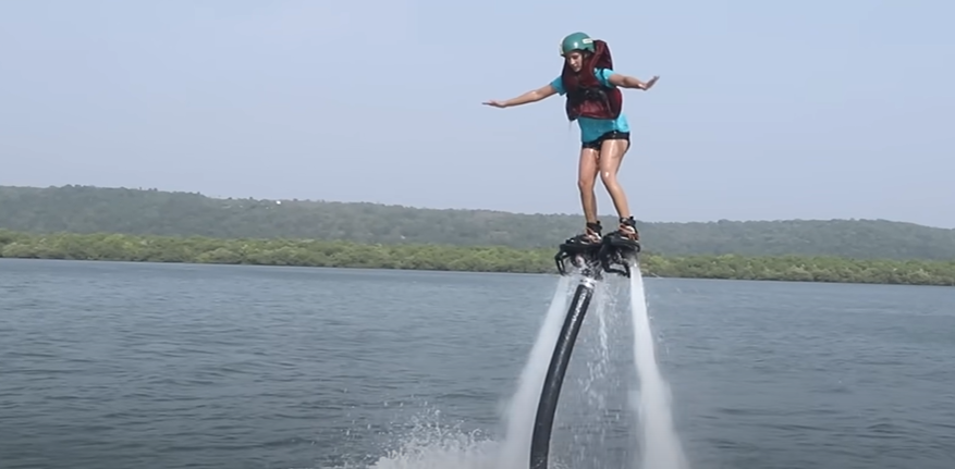 fly boarding watersports activity 